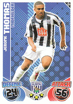 Jerome Thomas West Bromwich Albion 2010/11 Topps Match Attax #300